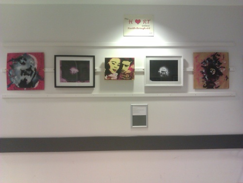 Show at the Heart gallery, primary care centre , Colchester